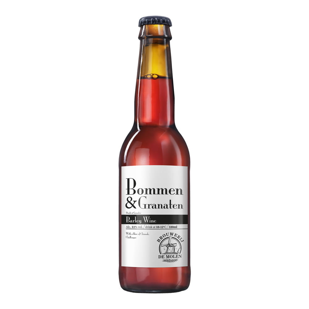 Cervezas sbrouwerij molen bommen granate