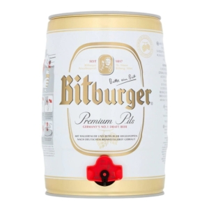 Cerveza Bitburger Premium Pils Mini Keg