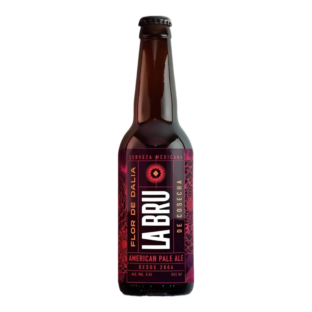 Cerveza La Br&uuml; American Pale Ale Flor de Dalia