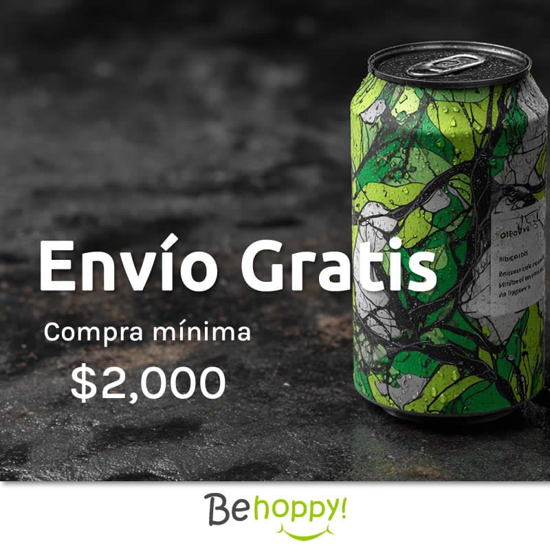 Cerveza artesanal con envío gratis